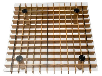 XL Kyoto Graphic Coffee Table by Gianfranco Frattini for Ghianda / Knoll, 1974